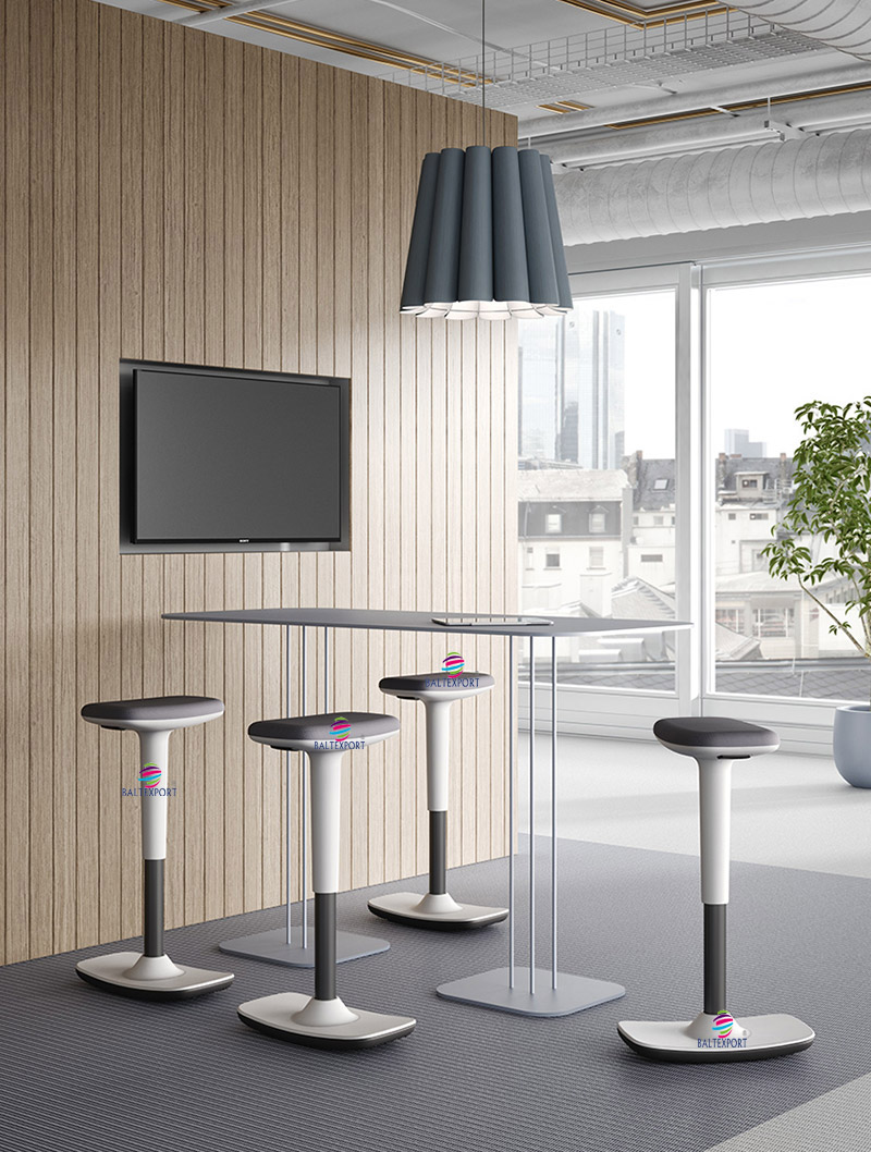 Cadeiras Muti-uso LEO Wave White Branco Amb.