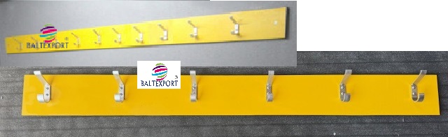 Regua de cabides fenólico amarelo